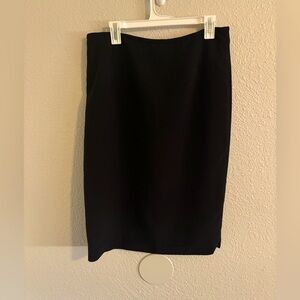 Kasper Classic Black Pencil Skirt